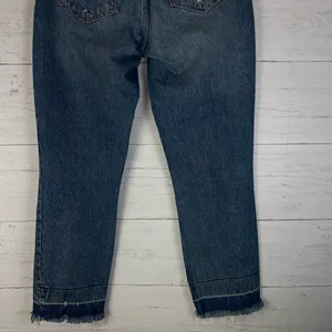 Abercrombie & Fitch Size 26/2 Curve Love The Mom Jean High Rise Distressed Ankle thumbnail 7