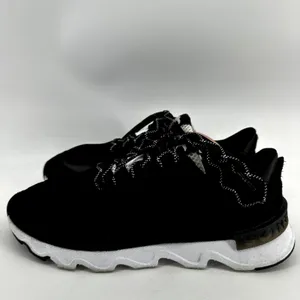 Sorel Kinetic Lite Lace Sneakers Suede Breathable Mesh Lace Up Black 8.5 thumbnail 5