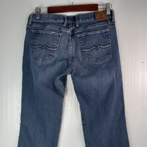 Lucky 8 30x30 Sweet N Low Medium Wash Boot Cut Jeans with Contrast Stitching thumbnail 7