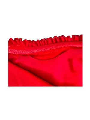 PilyQ ✽ PQ Swim ✽ Flirty Ruffled Bandeau Bikini Top ✽ Hot Fuchsia Pink ✽ Large thumbnail 11