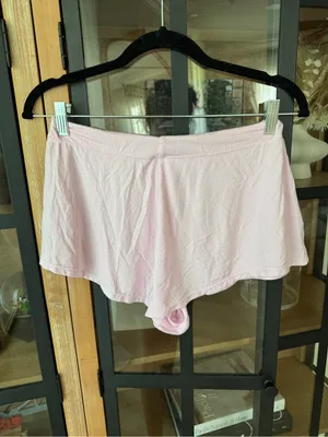 NWT SKIMS Cherry Blossom sleep shorts pajamas lounge micromodal drawstring thumbnail 5