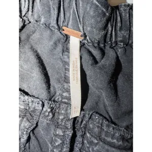 Free People Parachute Moon Bay Shorts Gorpcore‎ Slouchy Harem Baggy Black Cargo thumbnail 7