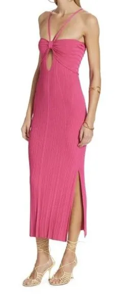 Cult Gaia - Elfreda Keyhole Knit Midi‎ Dress thumbnail 1