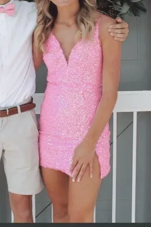 Pink Dress Size XS thumbnail 1