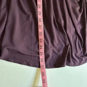 Betabrand Long Sleeve Pocket Dress Women’s Size L Burgundy Plum Work Casual thumbnail 8