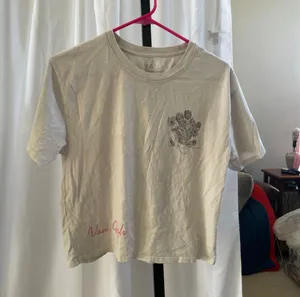 Women's Isaac Morris Van Gogh Graphic Tee, Size S, Beige and Pink thumbnail 1