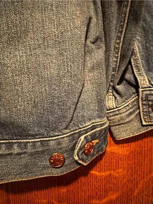 Madewell Button‑Front Denim Jacket in Charleston Wash — Women’s Size S, NWT thumbnail 8