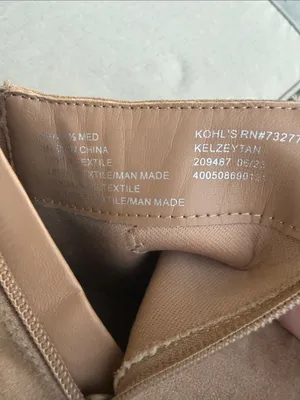 Sonoma Light Brown Suede Ankle Boots size 6.5 NWOT thumbnail 8