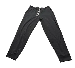 Members Mark Favorite Soft Jogger Black Soot Heather Gray Lounge Pants Large thumbnail 1
