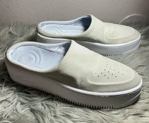 Nike Air Force 1 Lover XX 'The 1 Reimagined White Slip-On Platform Sneakers Sz 8 thumbnail 4