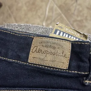 Aeropostale Womens Jeans Pants Size 00 Bayla Skinny Core Low Rise Dark Wash Y2k thumbnail 7