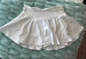 Free People Movement Skirt White thumbnail 1