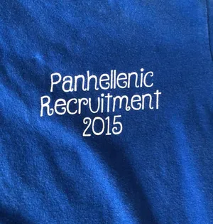 Bella Canvas Panhellenic Recruitment 2015 Shirt thumbnail 2