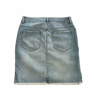 Abercrombie & Fitch Blue Denim Mini Skirt(Size 28) thumbnail 2
