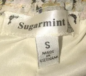Sheer Floral Pants Multiple thumbnail 6