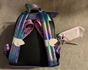 Loungefly K-Pop Demon Hunters Hunter/x Trio Mini Backpack and Wallet thumbnail 3