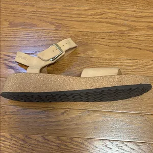 Birkenstocks | Papillo Brand Sandals Ankle Buckle Size 42 Women 11.5 Neutral Tan thumbnail 4