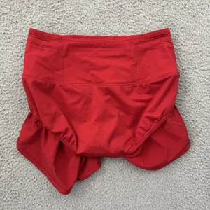 Lululemon Speed Up Shorts High Rise 4" Dark Red Athletic Athleisure Women's 2 thumbnail 4