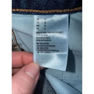 American Eagle Hi-Rise Festival Jean Shorts size 0 #772 thumbnail 8