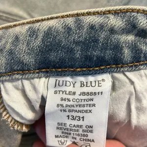 Judy blue straight cut‎ jeans size 13/31 thumbnail 4