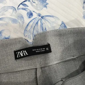 Zara high waisted pant trousers thumbnail 2
