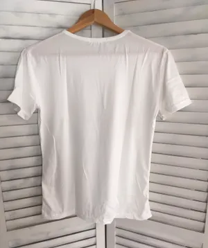 Snowman Shirt, Medium White thumbnail 2