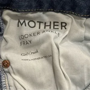 Mother The Looker Ankle Fray in Color Girl Crush Comfort‎ Capsule Summer 28 thumbnail 8