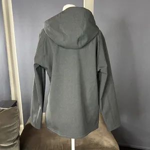 Women’s Dark Gray Ski Jacket with Hood Slim Fit Size M thumbnail 4