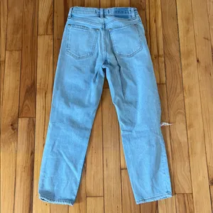 Abercrombie Distressed High Waisted Mom Jean thumbnail 2