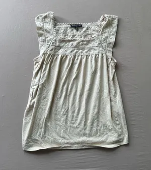 Banana Republic LACE KNIT TANK TOP thumbnail 2