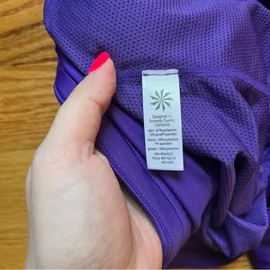 Athleta swagger tiered ruffle skort in purple size large thumbnail 5