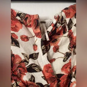 Free People Floral Wrap Mini Dress Size‎ Small thumbnail 2