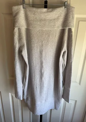 Lululemon Women's Along the Way Dress Ultra Light Gray Size: L thumbnail 4