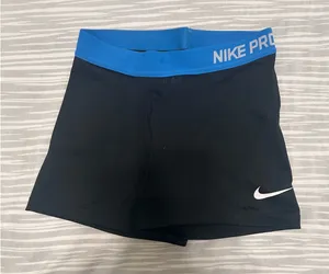 Black Nike Pros Shorts thumbnail 1