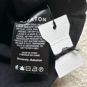 Babaton: Black High Neck Knit Crop Top thumbnail 8