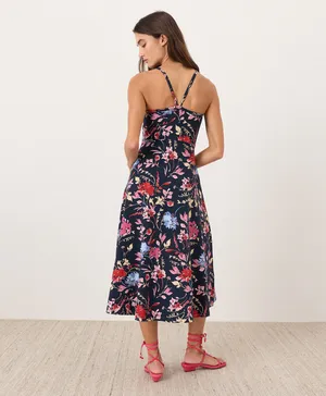 Pact fit and flare midi dress thumbnail 2
