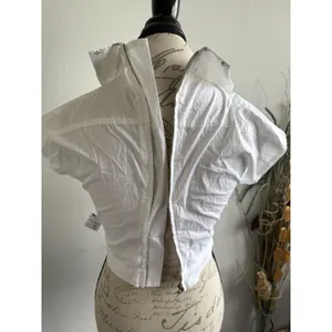 Akira Cotton Blend white Zip At the Back size‎ small Corset thumbnail 3