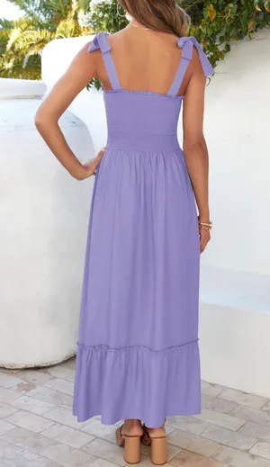 ZESICA Boho A Line Maxi Dress Amazon thumbnail 2