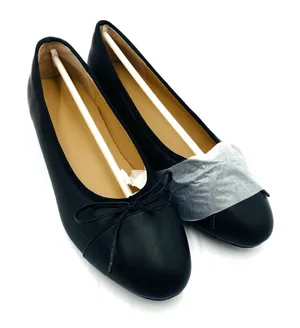 Genuine Leather Flats Casual Shoes Slip on Shoes Sandals Office Ballet Pumps thumbnail 1