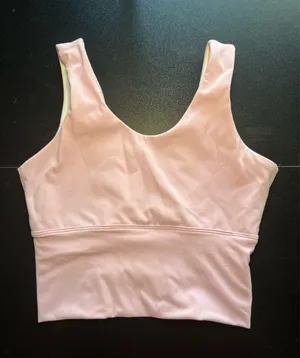 NVGTN Light Pink Crop Tank thumbnail 3