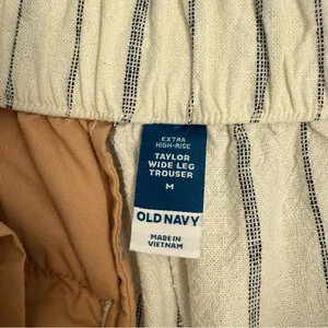Old Navy Linen blend pants | Lagenlook | front and back pockets | Beachy Boho thumbnail 6