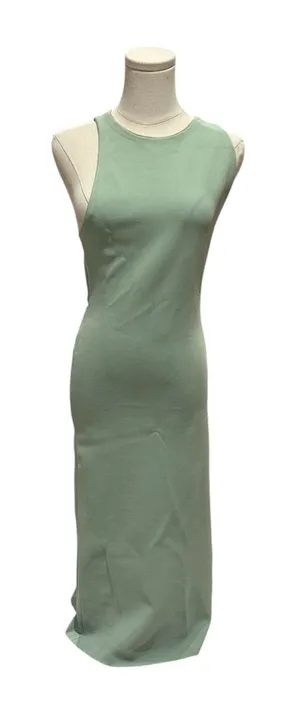 Alice + Olivia Light Sage Cross-Back Knit Maxi Dress Size Medium CC207513706 thumbnail 1