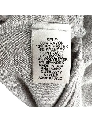 Altar'd State Gray Oversized V-Neck Knit Pullover Size Small Loungewear Cozycore thumbnail 9