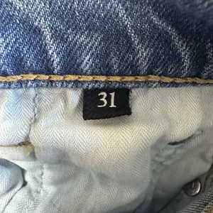 7 For All Mankind Ultra High Rise Dojo‎ Flare Jeans Womens Size 31 Light Wash thumbnail 8