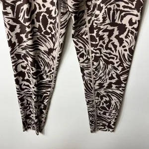 Offline by Aerie Goals High Rise 7/8 Leggings Brown Tan Animal‎ Print Womens M thumbnail 4