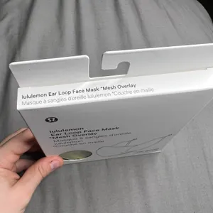 Lululemon Ear Loop Face Mask *Mesh Overlay NWT (Unused/Unopened) *BRAND NEW thumbnail 8