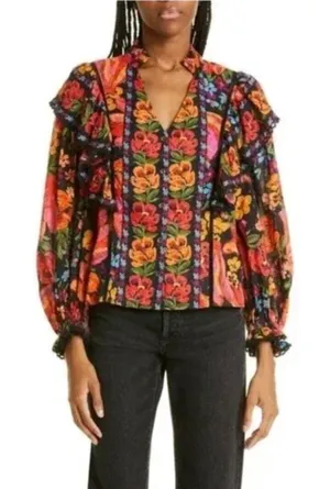 FARM RIO- Spring Banana Multicolor Size XS thumbnail 1