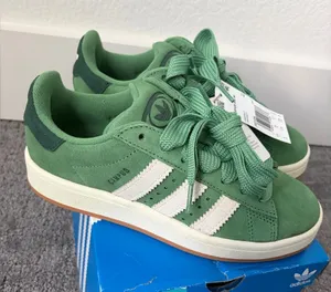 Adidas Women’s Campus 00s Suede Sneakers in Mineral Green | size 6 thumbnail 1