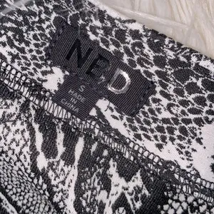NBD Revolve Shey mini snakeskin poof sleeve dress new with tags thumbnail 7