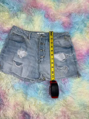 Cute forever 21 denim shorts thumbnail 4